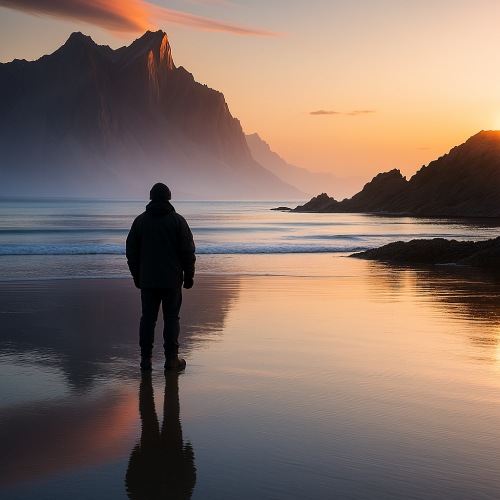 Un magnifique paysage étranger